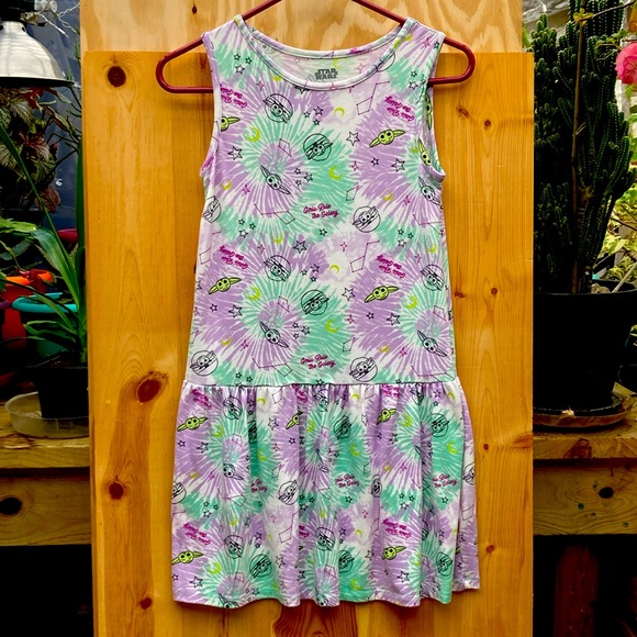 Girls' Star Wars Sleeveless Knit Dress, Size L (10-12) - Picture 1 of 4